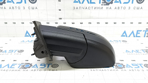Left side mirror assembly for Ford Edge 19-24, 7 pins, black, BSM, heated
