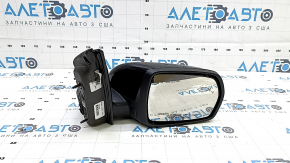Right side mirror assembly Ford Edge 19-24, 7 pins, black, BSM, heated