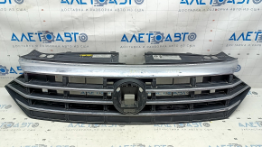 Radiator grille VW Jetta 19-21 without the emblem under the radar, sand, chips