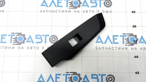 Carbon fiber rear left window lift control trim for Mitsubishi Outlander 22-25