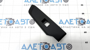 Carbon fiber rear right window control trim for Mitsubishi Outlander 22-25