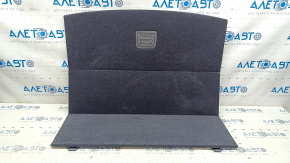 The rear trunk floor of the Audi Q5 80A 18 is gray, dented