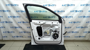 Front left door assembly for Audi Q5 80A 18-24 keyless, white LY9C, chipped
