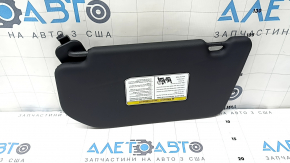 Right visor for Mitsubishi Outlander 22-25, black, without hook, with backlight