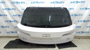 Bare tailgate with glass for Audi Q5 80A 18-20 white LY9C, tinted