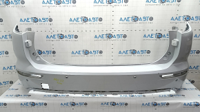 Mitsubishi Outlander 22-25 rear bumper, bare, with parking sensors, no cap, white, scratched
