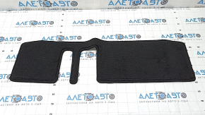 Set of floor mats for Mitsubishi Outlander 22-25, black cloth, 3 rows