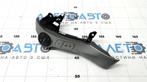 Left steering wheel control buttons for Toyota Prius V 15-17 voice activated, scratches, abrasions on the buttons