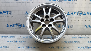 R15x6.5J Toyota Prius 50 Prime 17-22 silver tint wheel with light curb