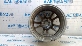 R15x6.5J Toyota Prius 50 Prime 17-22 silver tint wheel with light curb