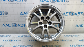 R15x6.5J Toyota Prius 50 Prime 17-22 silver tint wheel with light curb