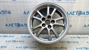 R15x6.5J Toyota Prius 50 Prime 17-22 silver tint wheel with light curb