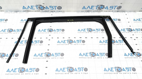 Mitsubishi Outlander 22-25 rear left door glass seal, matte black