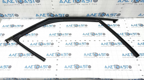 Mitsubishi Outlander 22-25 front right door glass seal, matte black