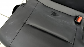 Mitsubishi Outlander 22-25 black leather rear seats, 3rd row, dry cleanable, dented, rusty at the bottom