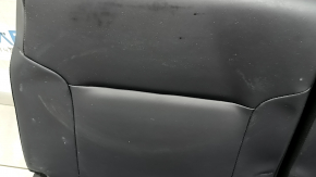 Mitsubishi Outlander 22-25 black leather rear seats, 3rd row, dry cleanable, dented, rusty at the bottom