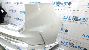 19-24 Ford Edge rear bumper without parking sensors, white