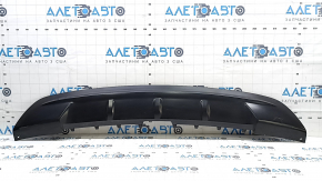 Ford Edge 19-24 rear bumper lip trim, gray, without towbar, worn