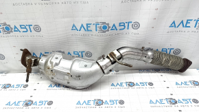 Mitsubishi Outlander 22-25 2.5 catalytic converter exhaust pipe water contact