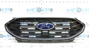 19-24 Ford Edge radiator grille assembly with badge and moldings in gloss black