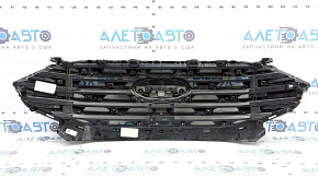 19-24 Ford Edge radiator grille assembly with badge and moldings in gloss black