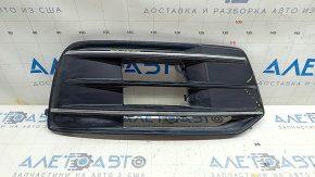 Right front bumper grille for Audi Q5 80A 18-20 with chrome, scuffed, with scratches