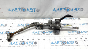 Mitsubishi Outlander 22-25 steering column with a rusty universal joint.
