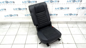 Mitsubishi Outlander 22-25 rear seats, 2nd row, right, without airbag, black leather combination, gray stitching, water damage