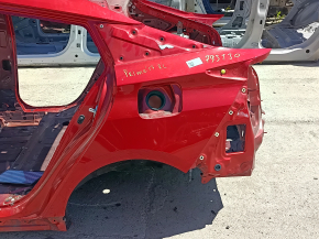 Quarter wing rear left Toyota Prius 50 Prime 17-18 without BSM, on the body, red 3T7