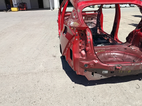 Quarter wing rear left Toyota Prius 50 Prime 17-18 without BSM, on the body, red 3T7