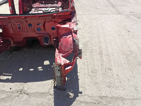 Front left quarter panel for Toyota Prius 50 Prime 17-22 on the body, red 3T7