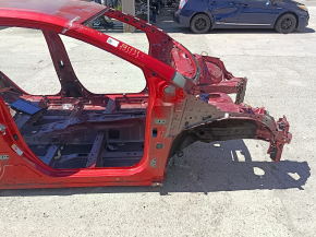 Toyota Prius 50 Prime 17-22 front right quarter panel on the body, red 3T7