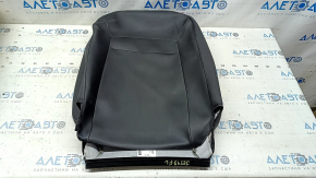 Driver's seat upholstery upper part VW Jetta 19-21 leather black