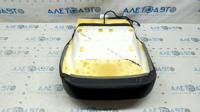Driver's seat upholstery, lower part, VW Jetta 19-21, black leather, heated, ready to clean