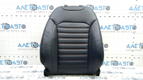 Ford Edge 15-24 passenger seat upholstery, blue leather, heated