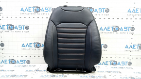 Ford Edge 15-24 driver's seat upholstery, blue leather, heated