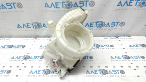 The bare heater housing and ventilation of the Mitsubishi Outlander 22-25