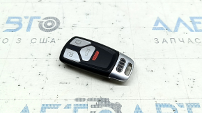 Audi Q5 80A 18-24 keyless entry key, 4 buttons, type 2, scratched