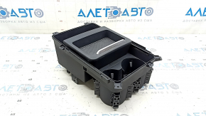 Audi Q5 80A 18-24 Black Center Console Cup Holder with Pocket