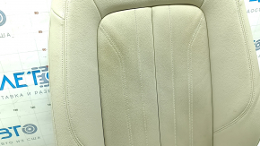 Driver's seat upholstery, upper part, Audi Q5 80A 18-20 leather, beige, heated, for cleaning