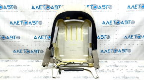 Driver's seat upholstery, upper part, Audi Q5 80A 18-20 leather, beige, heated, for cleaning