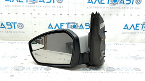 Left side mirror assembly for Ford Escape MK3 2017-2019, 5-pin, heated, white