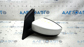 Left side mirror assembly for Ford Escape MK3 2017-2019, 5-pin, heated, white