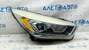 Ford Escape MK3 17-19 halogen+LED front right headlight, bare, light, without mount, for polishing