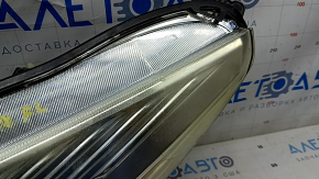 Left front headlight assembly for Ford Escape MK3 17-19, restyling, halogen + LED, light, without mount, for polishing