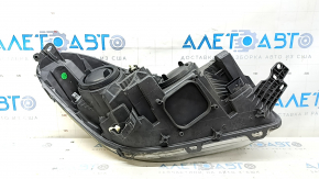 Left front headlight assembly for Ford Escape MK3 17-19, restyling, halogen + LED, light, without mount, for polishing