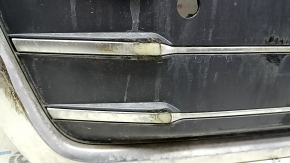 Audi Q5 80A 18-20 radiator grille assembly, chrome, for parking sensors, no emblem, scratches, chrome defect