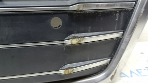 Audi Q5 80A 18-20 radiator grille assembly, chrome, for parking sensors, no emblem, scratches, chrome defect
