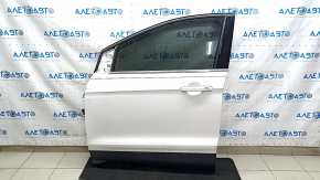 Front left door assembly for Ford Escape MK3 13-19, white UG, with code, bumper, dented