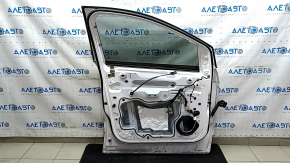 Front left door assembly for Ford Escape MK3 13-19, white UG, with code, bumper, dented